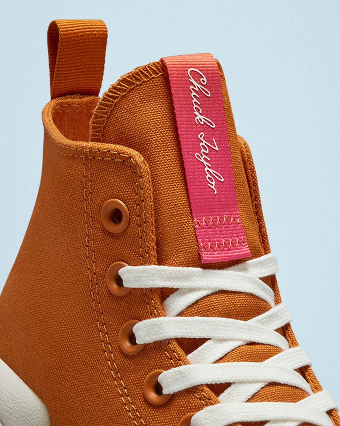 Converse Run Star Motion Hi sneakers in orange and pink